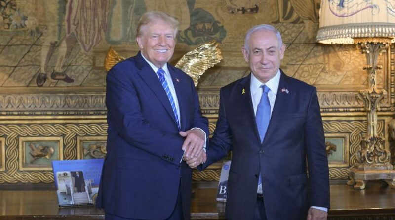 Trump e Netanyahu reafirmam aliança em encontro na Flórida