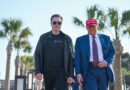 SpaceX lança foguete Starship com Trump e Musk na plateia