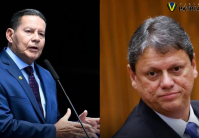 “Macaco que muito se mexe leva chumbo”, diz Mourão sobre Tarcísio