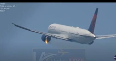 Fogo em motor de avião força pouso de emergência nos EUA Fogo em motor de avião força pouso de emergência nos EUA