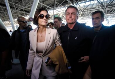 Michelle revela a aliados preocupação com saúde de Bolsonaro