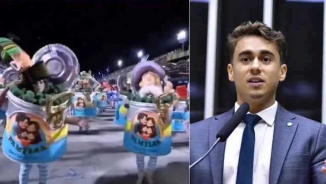 Nikolas vai acionar MP contra desfile da Acadêmicos de Niterói Nikolas vai acionar MP contra desfile da Acadêmicos de Niterói