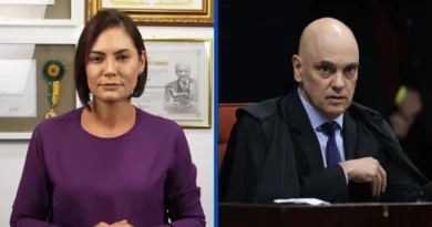 Michelle Bolsonaro deve se reunir com Alexandre de Moraes nesta segunda-feira