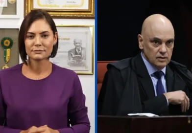 Michelle Bolsonaro deve se reunir com Alexandre de Moraes nesta segunda-feira