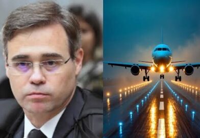Avião com André Mendonça tem decolagem abortada após falha mecânica Avião com André Mendonça tem decolagem abortada após falha mecânica